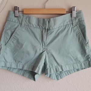 SALE J.Crew Chino broke in mint color short size 0